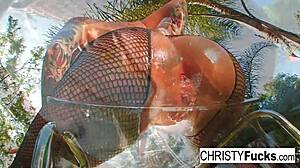 hot christy mack, wanna see her big tits and pussy?