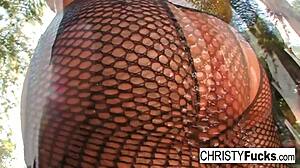 hot christy mack, wanna see her big tits and pussy?