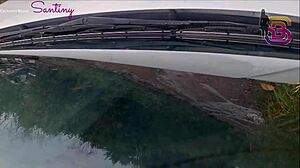 Uniformed Husband Missed Me Giving Head In Public Car Flash