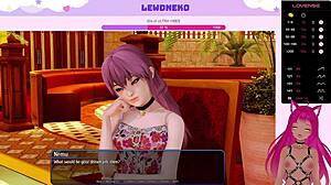 Vtuber Lewdneko Moans Playing Harem Hotel Part 22