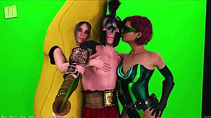 Being a Dik Chick Route in Anime Hentai Style!