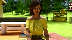 I-I am helping the hotties in this anime game