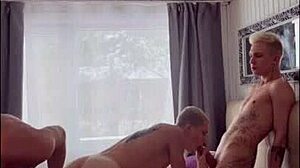 Twinks Fuck Stepdad’s Big Dick for Deep Asshole Pounding