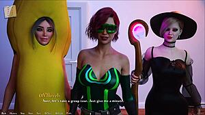 Being a Dik Chick Route in Anime Hentai Style!