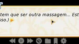 Naughty Aunt Rubs Giant Tits on My Dick in a Wild 3D Cartoon Game with Monster Cock Action.