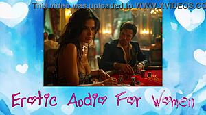 guy beats girl in poker, then fucks her on hotel bed 😏