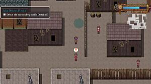 Cute girl discovers strange item in man's box outdoors