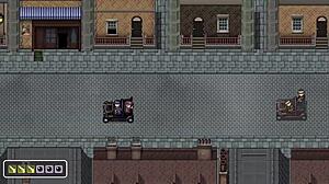 Cute girl discovers strange item in man's box outdoors