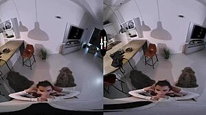 Josephine performs blowjob and handjob in POV