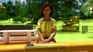 I-I am helping the hotties in this anime game