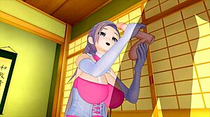 Man, this cute maid costume got my cock throbbing in 3D hentai 83! 😍