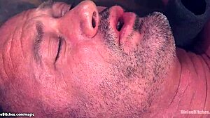 Blonde Femdom Uses Machine to Dominate Guy in Bondage. What’s Her Next Kinky Move?