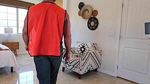 Eliza Rae strips and teases with clothes ripped