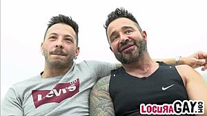 John Brachalli Fucks Martin Mazza Hard On Sofa