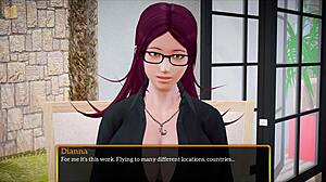 Watch my new family fuck? Redhead milf with big ass in anime style.