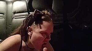 Kitty's Blowjob with Buttplug Play, Oh Wow!