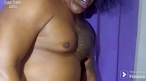 Neighbor sneaks over to drill pregnant wife’s tight rear