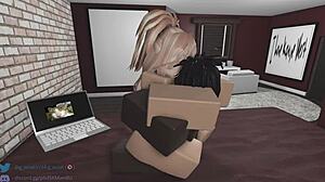 Bent Over and Fucked This White Girl Hard in Her Bedroom