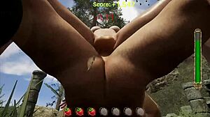 oops, caught in hentai game ep 2 outdoor doggystyle!