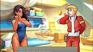 Space Rescue: Fix Sauna For Lune In Cute Outfit