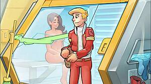 Space Rescue: Fix Sauna For Lune In Cute Outfit