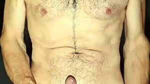 why does this gay guy expose and jerk his monster cock?