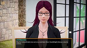 Watch my new family fuck? Redhead milf with big ass in anime style.