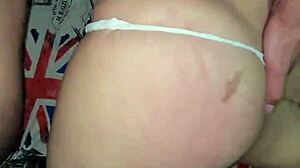 Neighbor Shakes Her Curvy Ass In Bedroom