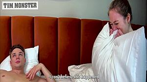 Она разбудила меня истеричной, чувак! Ее киска нуждалась в грубом куни быстро.