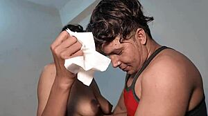 Fucking my hot Asian step-sister's pussy to climax