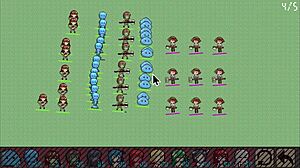 Curvy Teen Battles Horny Monsters in Demon King Castle Raid Ep 2. Her Boobs and Skills Dominate Big Cocks!