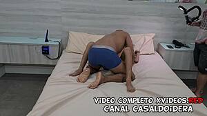 menage in hotel with karolzinha bent over doggystyle