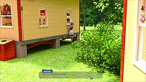 helping the attractive girls in this game adventure