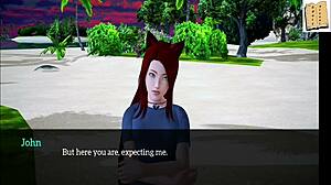 Blonde teen in My New Family 19 faces intense tit action during game