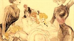 i can’t stop staring at these vintage erotic sketches