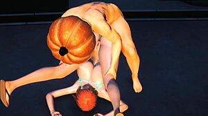 Nami Gets Destroyed in Wild 3D Cartoon Hentai Anime Action Scene.