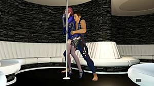 Beauty Officer Gets Hard Fucked in 3D Animation Part 02 with Deepthroat