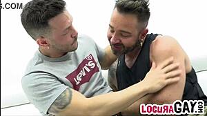 John Brachalli Fucks Martin Mazza Hard On Sofa