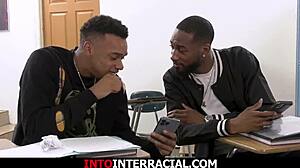 my busty teacher got drilled by black students hard