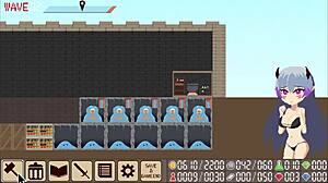 Curvy Teen Battles Horny Monsters in Demon King Castle Raid Ep 2. Her Boobs and Skills Dominate Big Cocks!