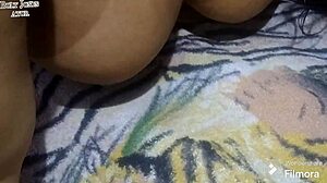 Neighbor sneaks over to drill pregnant wife’s tight rear