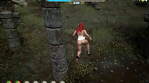 oops, caught in hentai game ep 2 outdoor doggystyle!