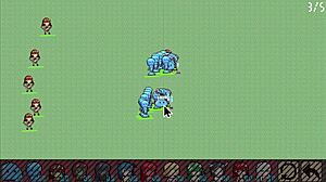 Curvy Teen Battles Horny Monsters in Demon King Castle Raid Ep 2. Her Boobs and Skills Dominate Big Cocks!