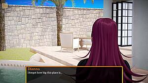 Watch my new family fuck? Redhead milf with big ass in anime style.