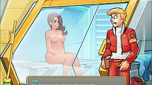 Space Rescue: Fix Sauna For Lune In Cute Outfit