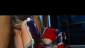 3D Animation Overwatch Creampie Action