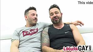 John Brachalli Fucks Martin Mazza Hard On Sofa