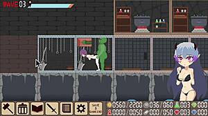 Curvy Teen Battles Horny Monsters in Demon King Castle Raid Ep 2. Her Boobs and Skills Dominate Big Cocks!