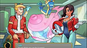 Space Rescue: Fix Sauna For Lune In Cute Outfit