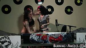 Emo Lesbian Craves Licking That Wet Pussy So Bad.